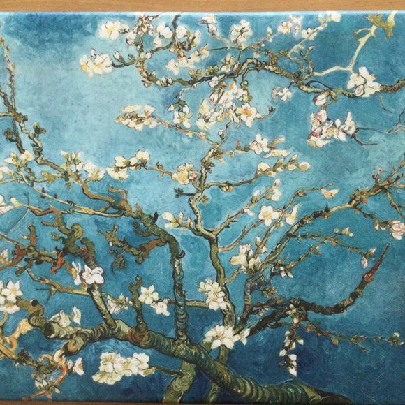 Wieco art Giclee canvas print Almond Blossom Vincent Van Gogh wall art - Picture 2 of 3